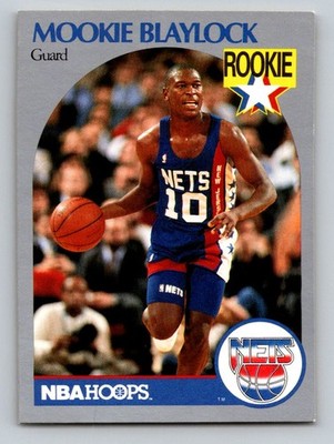 1990 Hoops Team Night New Jersey Nets #NNO Mookie Blaylock