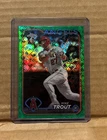 2024 Topps Chrome Logofractor Edition #200 Mike Trout Green Refractor /99 Angels