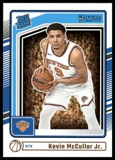 2024-25 Donruss #248 Kevin McCullar Jr. RC New York Knicks NM+