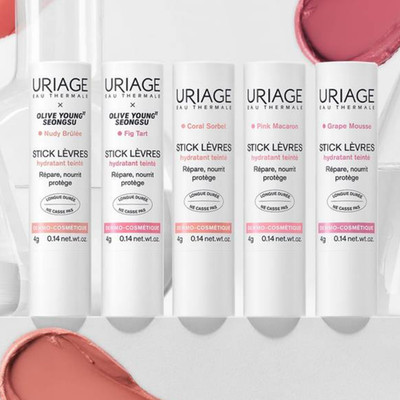 URIAGE Stick Levres Colored 4g 5Colors 2026 NEW K-Beauty