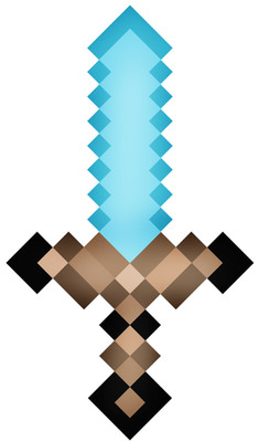 Gamer Sword Pixel RPG Video Game Sticker Labels (9) Card Craft Paper Scrapbook