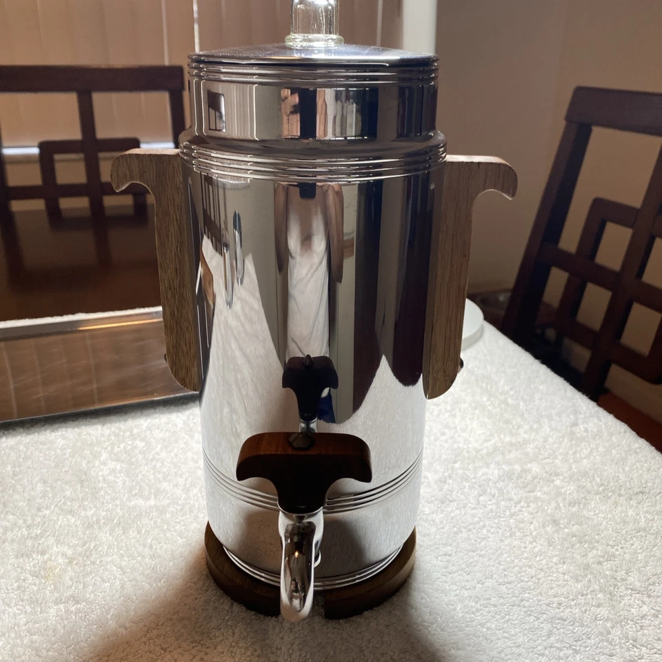 Manning Bowman Art Deco Electric Coffee Percolator Rare Fine Complete - Image 4 of 4