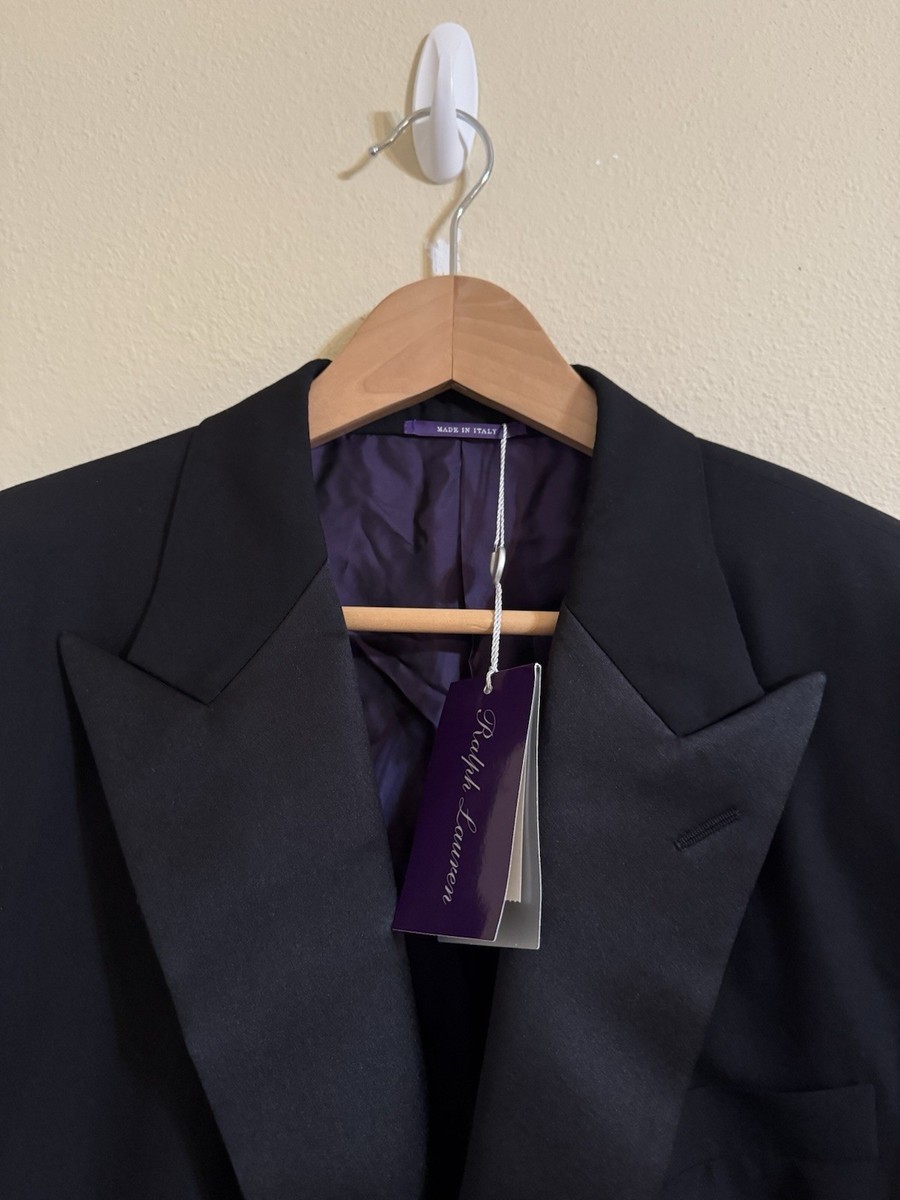 Ralph Lauren Purple Label New Gregory Hand Tailored Wool Peak