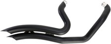 Cobra Speedster Short Swept Full Exhaust Black Harley Sportster 2014-2022