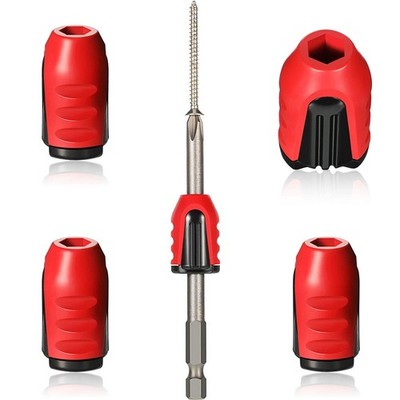 Screw Holder Rings, 1/4 Inch/ 6.35 mm Screwdriver Driver Bits Magnetizer