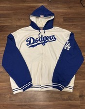 Los Angeles Dodgers Stitches MLB Official Zip Up Hoodie XXL