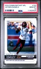 2024 PANINI INSTANT NFL #123 JAYDEN DANIELS ROOKIE RC PSA 10