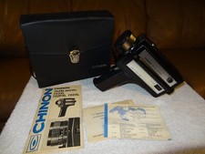 Chinon 722 XL Automatic Super 8 Film Camera w/ Case Manual