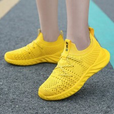 Girls Boys Kids Sports Shoes Running Trainers Outdoor Light Weight Breathable