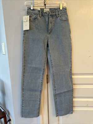 Women s  ABRAND Jeans  NWT   SIZE 25  94 High Straight Full Length