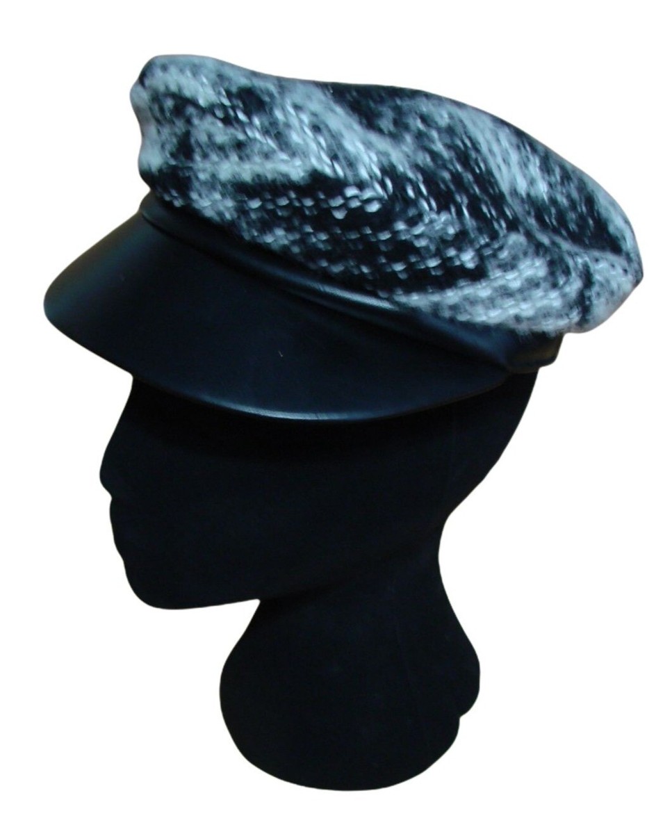 Tarnish Black Wool Hat Vtg Tarnish Italy Classic 40 main image 4