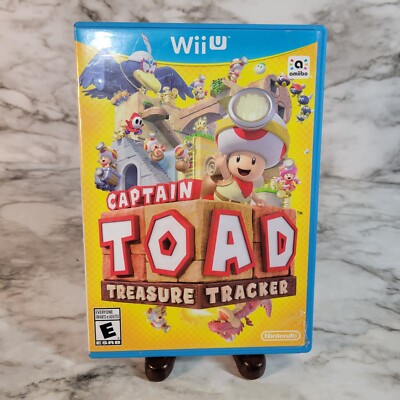 Captain Toad: Treasure Tracker (Nintendo Wii U, 2014) Complete Tested Free Ship