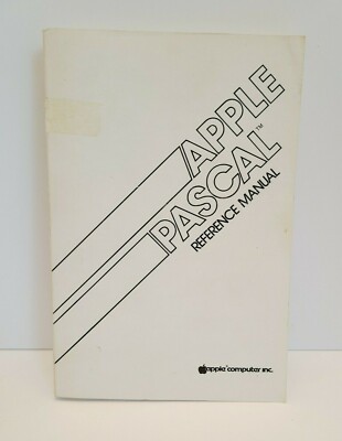 Apple Pascal Reference Manual, Programming Guide by Apple Computer 1979 ...