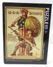 Puzzle "Weapons For Liberty" National Scouting Museum 672 Pieces FACTORY SEALED