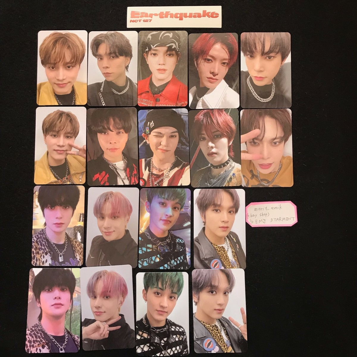 NCT 127 NCT127 Universe - earthquake - SMTOWN official photo card