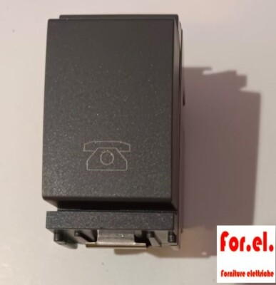 Vimar 16001 Schalter Mit Symbol Telefon Grau