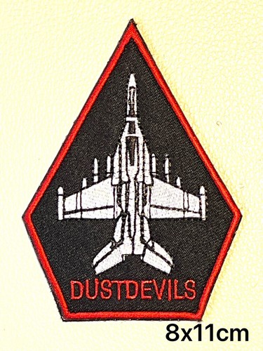RBF絕版 F-18 DUSTDEVILS PATCH 臂章 ARM-F18DD *FREE SHIPPING*