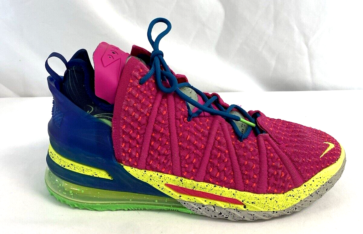 Nike Lebron 18 XVIII Los Angeles By Night Sneakers DB8148-600 Pink