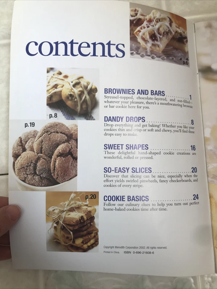 Better Homes And Gardens Favorite Bars & Cookies 2002   0696216086 - Image 3 of 3