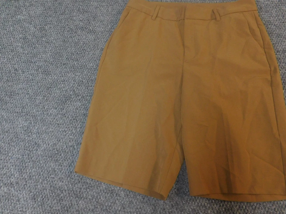 Shorts feminino Worthington 6 marrom reto regular - Imagem 3 de 4