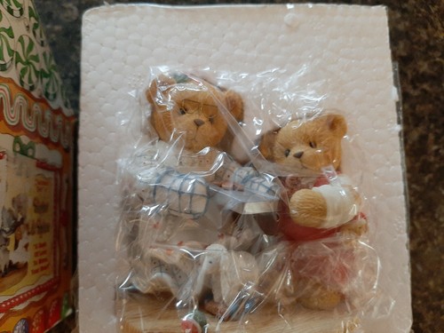 Cherished Teddies Pamela And Grayson A Dash Of Love To Warm Your Heart 352616 - Picture 3 of 3