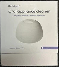 Zima Dental - Dental Pod Oral Appliance Cleaner In Arctic White New Sealed