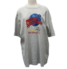 Planet Hollywood Walt Disney World 25th T Shirt Adult Size XXL Made In USA VTG