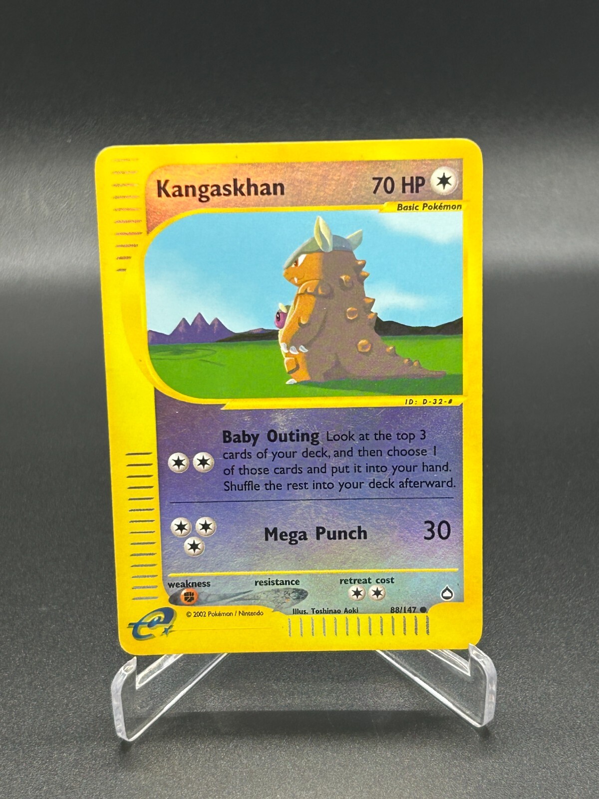 Kangaskhan 88/147 Reverse Holo Aquapolis English Pokemon Card WoTC E-Reader