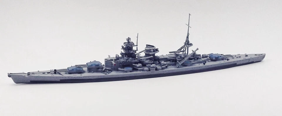 Neptuno T1003 Acorazado Alemán Scharnhorst Camuflado 1940 Modelo Escala 1/1250 Foto 2 de 2