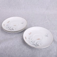 4 Empress China Whisper Saucers Japan 1702