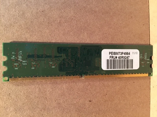1GB QIMONDA Desktop Memory 800MHz PC2-6400 UNBF FREE S/H   HYS64T128000EU-2.5-C2 - Image 2 of 4