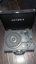 Victrola Vintage Suitcase Record Player with Built-in Speakers