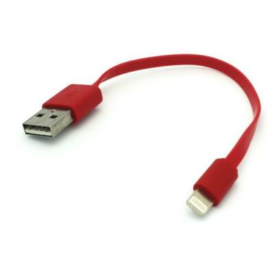 iPhone 11, Pro, Max RED SHORT FLAT USB CABLE RAPID CHARGER SYNC POWER WIRE M9I