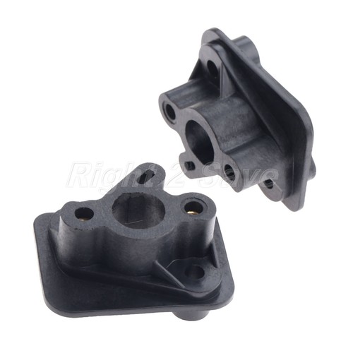 2x New Grass Trimmer Intake Manifold 40-5 43CC 52CC Brushcutter Carburetor Parts - Picture 4 of 12