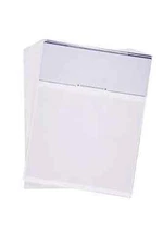 CheckOMatic Computer Check Paper - 100 Pack - Top Blank Stock Blue Diamond