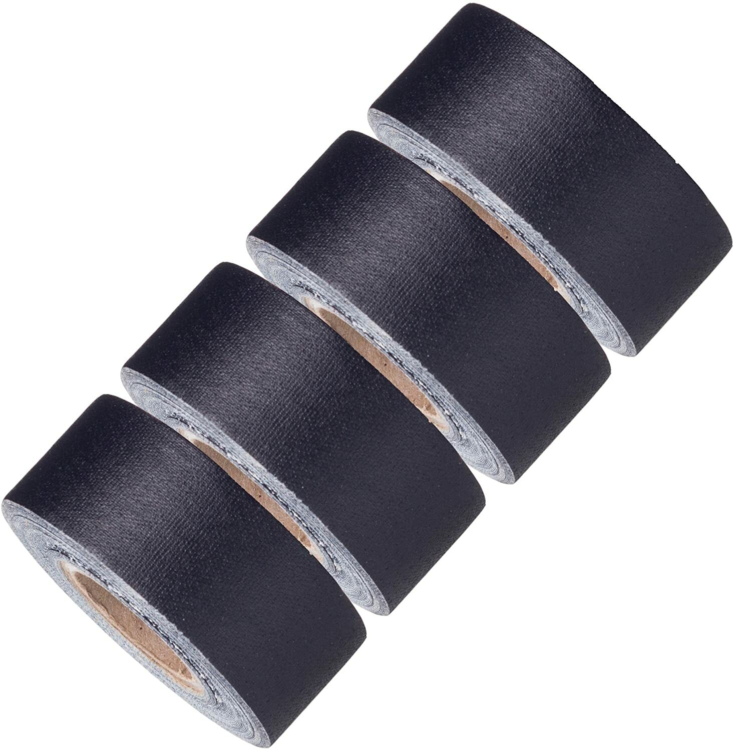 Mini Gaffer Tape Rolls by GafferPower 1 inch x 8yards - Pack of 4 Black, Made in