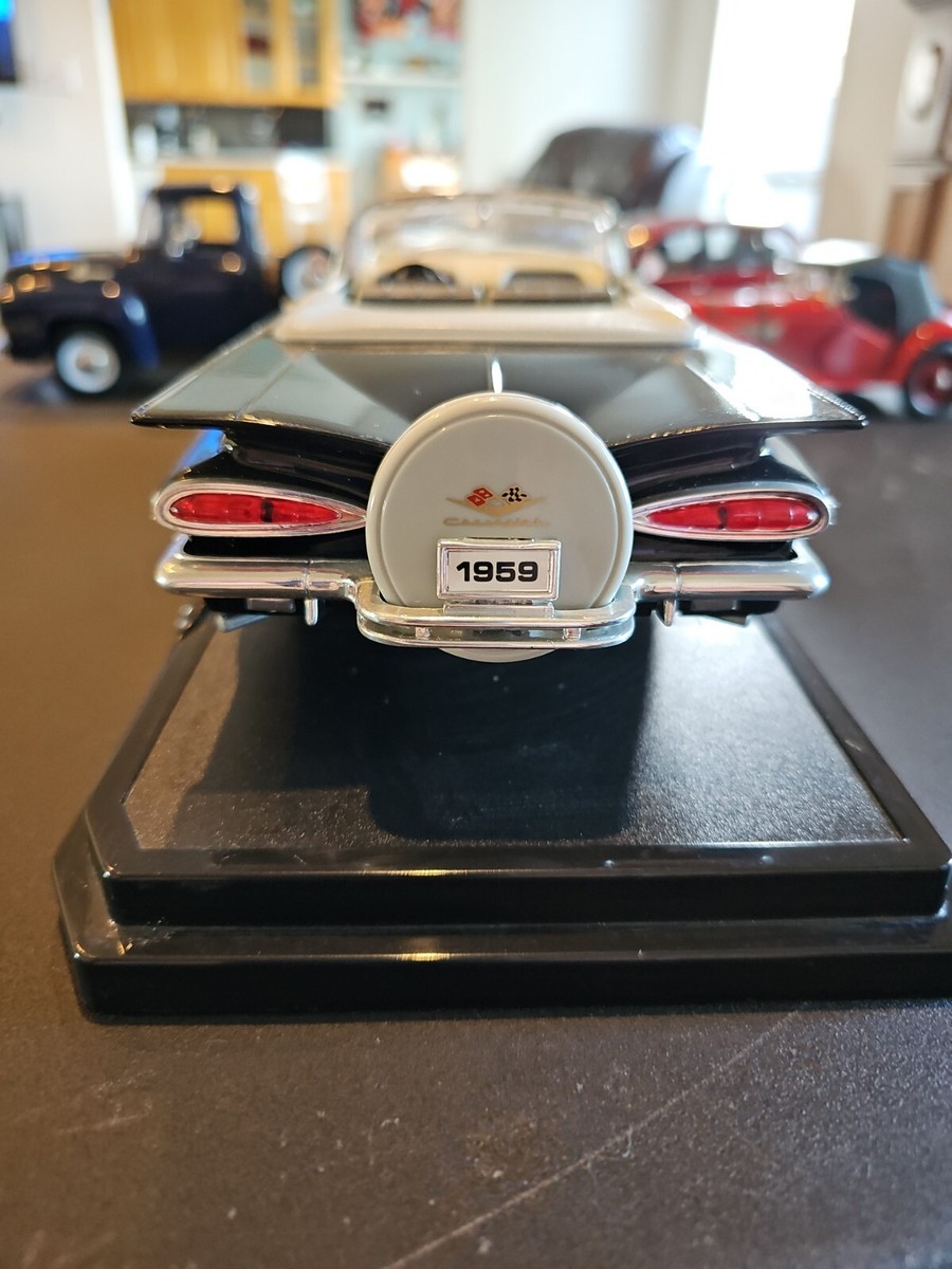 Road Signatures 1959 Chevrolet Impala Convertible Black 1/18 | eBay