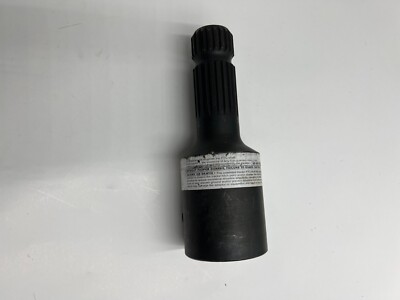 KTI/RAL 0332-00001 Splined Adapter 1-3/8''-21 Spline Male x1-3/8''-21 SplineFemale