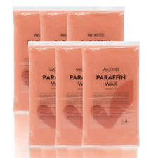 Paraffin Wax for Hands and Feet, 6 pack Paraffin Wax Refill of Peach scent, Wax