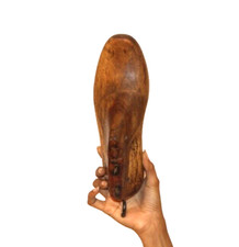 Antico IN Legno Scarpa Forma Con di Ferro Gancio Chiave Appendiabiti 11621_116