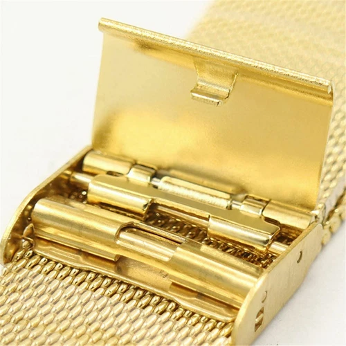 Mesh 0.4 Wire Metal Band 8-24mm Replacement Watch Strap Stainless Steel Bracelet - Picture 8 of 18