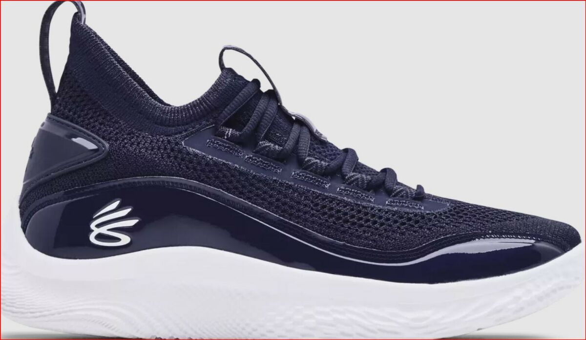 Under Armour Curry Flow 8 Basketball Shoe Navy Blue Men 5.5 Under Armour Curry Flow 8 Basketball Shoe Navy Blue Men 5.5