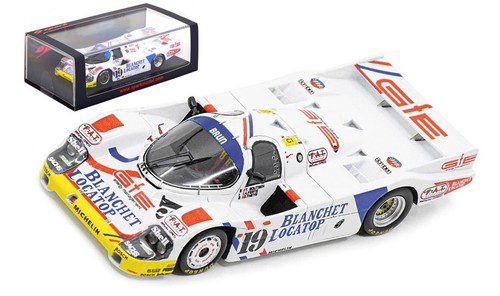 Porsche 956 N°19 – 24h Du Mans 1986 – Spark 1/43 – T.Boutsen / D.Theys – Prévente