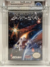 Destination Earthstar (Nintendo NES) Brand New, WATA Graded 9.2 A Seal