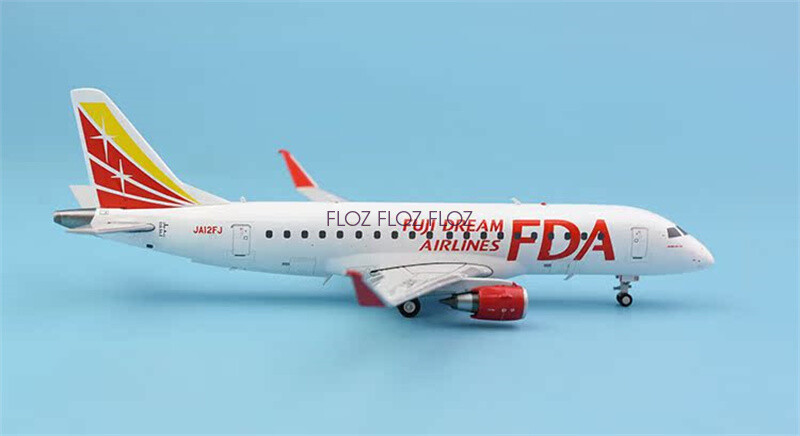 FDA フジドリーム JA12FJ E175 JC Wings 1:400 JC Wings Fuji Dream Airlines for Embraer 175 JA12FJ 1:400