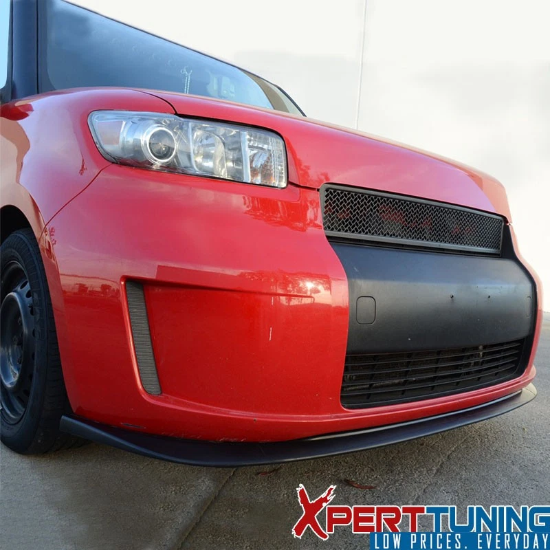 Universal Fitment Front Lower Bumper Lip PP Chin Spoiler Splitter Unpainted Foto 3 de 4