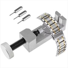 Metal Adjustable Watch Band Strap Bracelet Link Pin Remover Repair Tool Kit US