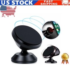Super Magnetic Car Mount 360 Degree Dashboard Holder For Cell Phone Universal.