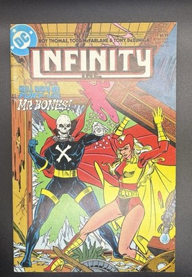  DC Comics Infinity Inc #16 Jul 1985 1st App of Mr Bones, Todd McFarlance  