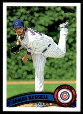 2011 Topps Update US90 James Russell Chicago Cubs Baseball Card
